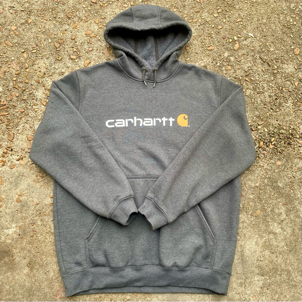• Large Loose Fit Carhartt Hooded Sweatshirt Condition like new
